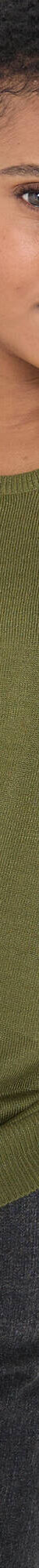 Pull col rond uni, manches longues, toucher doux (kaki) Pull col rond uni, manches longues, toucher doux (kaki)